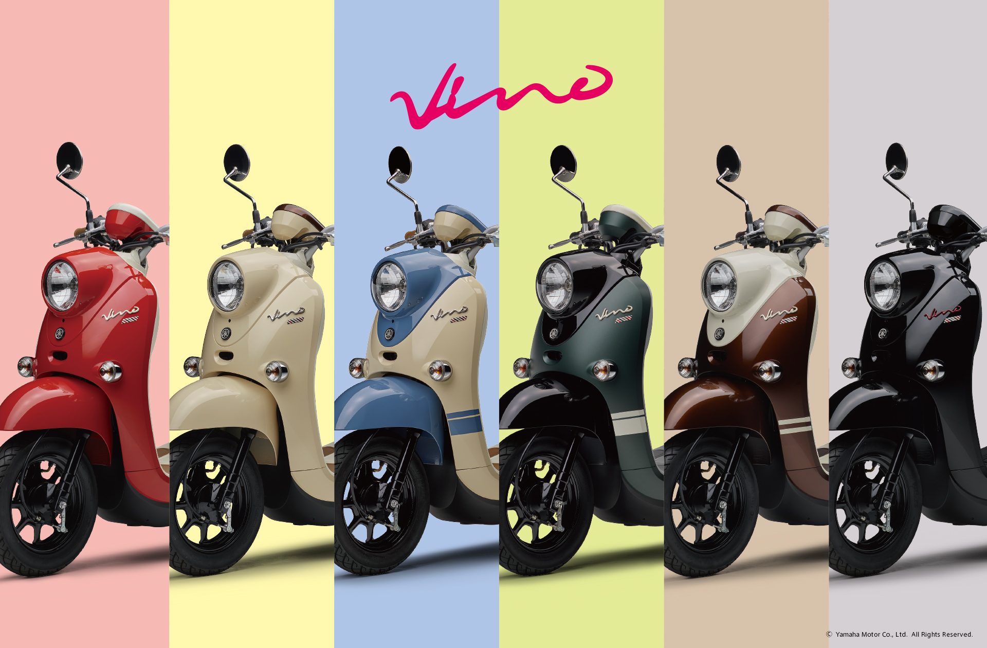 Vino マットグリーン 【2022 年9月新車購入】 原付一種スクーター「Vino」2022年モデルを発売 | YOUSHOPちしきの