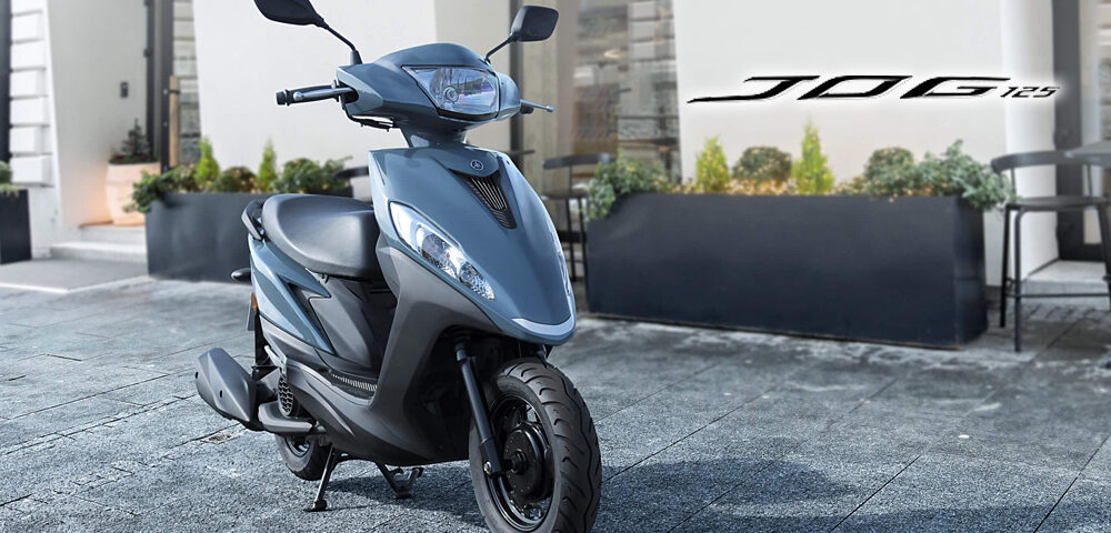 原付二種スクーター「JOG125」の新色発売~多くの方がカジュアルに使える「グレーイッシュブルー」~ 原付二種スクーター「JOG125」の新色発売~多くの方がカジュアルに使える「グレーイッシュブルー」~