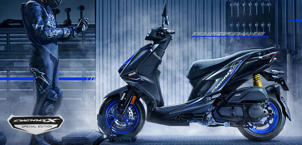 「CYGNUS X SPECIAL EDITION」台数限定で発売~「YZF-R1M」のレーシーな世界観を取り入れたスポーティな原付二種スクーター~ 「CYGNUS X SPECIAL EDITION」台数限定で発売~「YZF-R1M」のレーシーな世界観を取り入れたスポーティな原付二種スクーター~