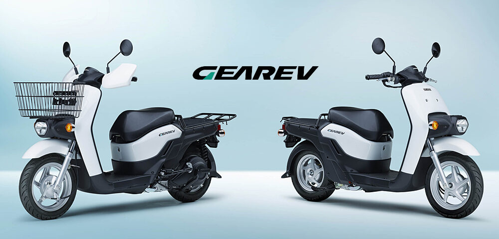 原付一種のビジネス用電動スクーター「GEAREV(ギアレヴ)」新発売~リチウムイオンバッテリーを搭載し、ビジネス用途での利便性・走行性能を実現~ 原付一種のビジネス用電動スクーター「GEAREV(ギアレヴ)」新発売~リチウムイオンバッテリーを搭載し、ビジネス用途での利便性・走行性能を実現~